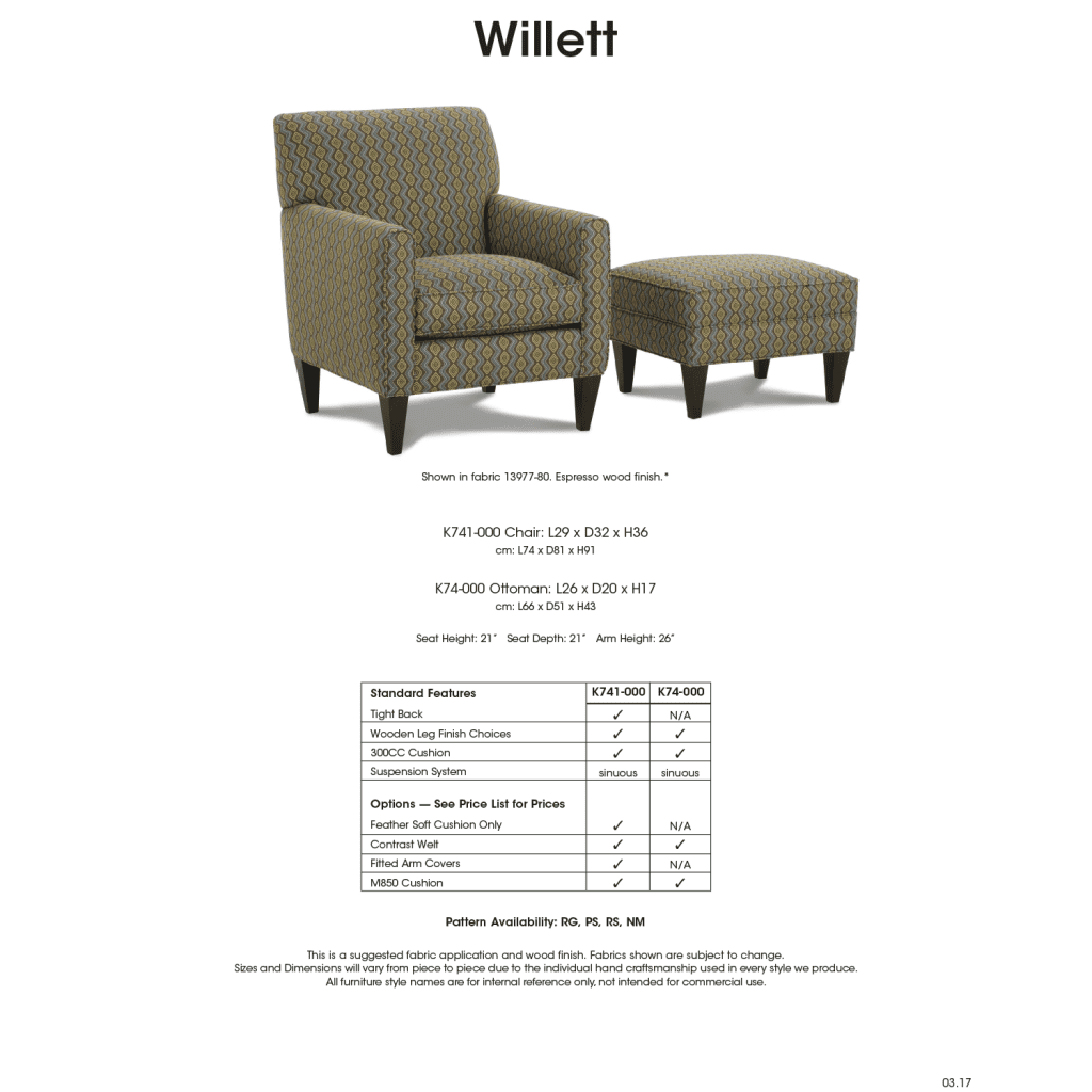 Willett Columbia, MO Lifestyles Furniture