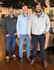 Rob Medcalf (manager), Jerome Rackers (owner), Mike Tolson (delivery)